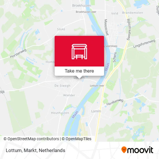 Lottum, Markt map