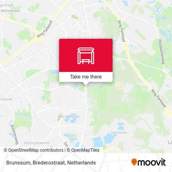 Brunssum, Brederostraat map