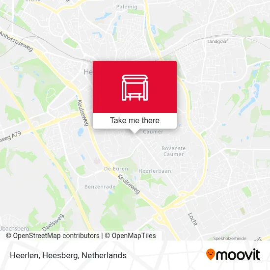 Heerlen, Heesberg map