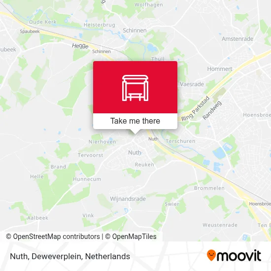 Nuth, Deweverplein map