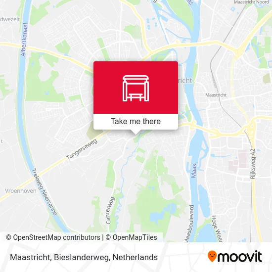 Maastricht, Bieslanderweg map