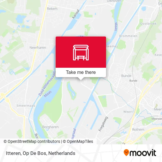 Itteren, Op De Bos map