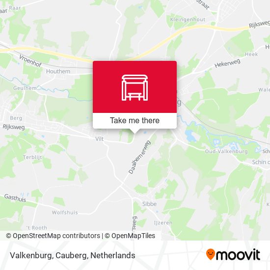 Valkenburg, Cauberg map