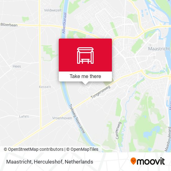 Maastricht, Herculeshof map