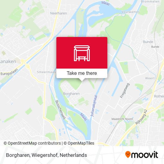 Borgharen, Wiegershof map