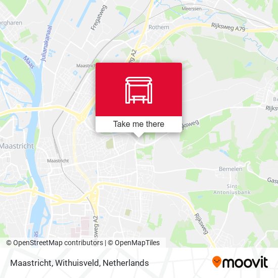 Maastricht, Withuisveld map