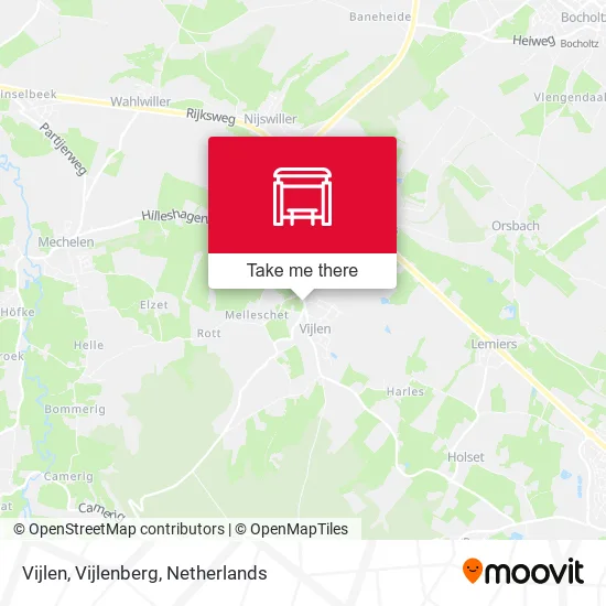 Vijlen, Vijlenberg Karte