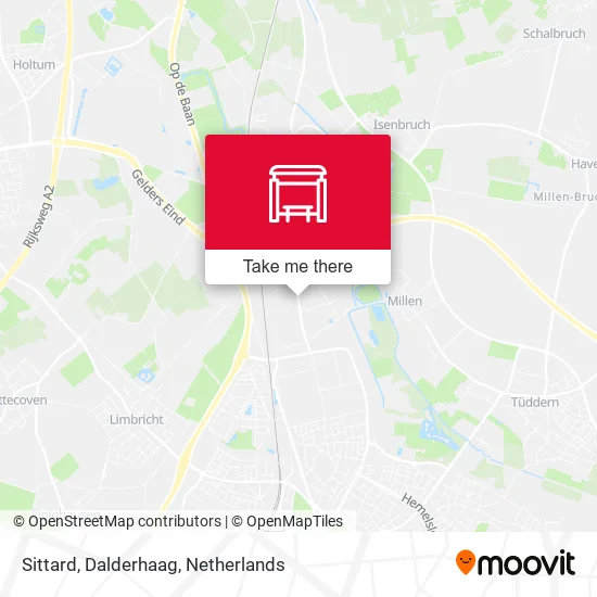 Sittard, Dalderhaag Karte