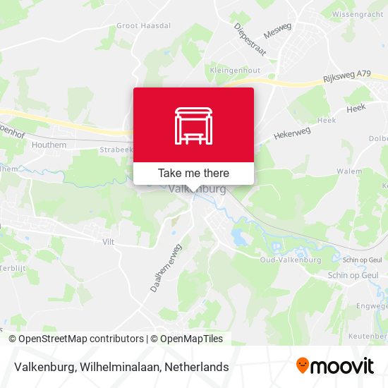 Valkenburg, Wilhelminalaan map