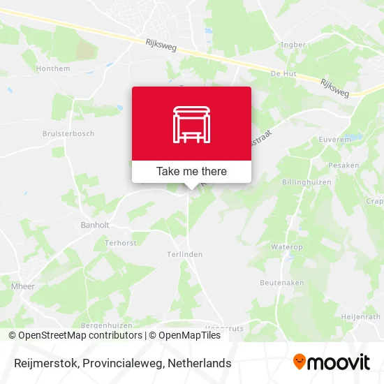 Reijmerstok, Provincialeweg map