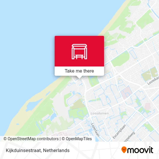 Kijkduinsestraat map