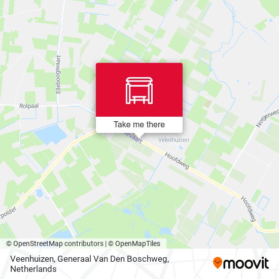 Veenhuizen, Generaal Van Den Boschweg map