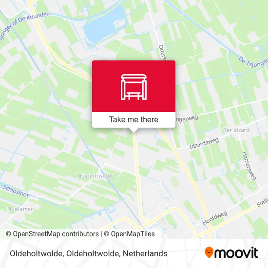 Oldeholtwolde, Oldeholtwolde map