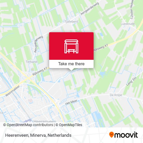 Heerenveen, Minerva Karte