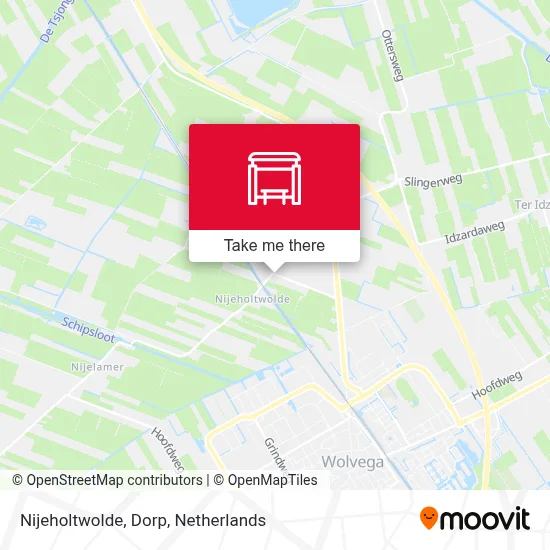 Nijeholtwolde, Dorp map