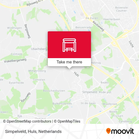 Simpelveld, Huls map