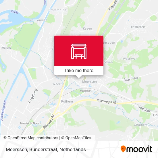 Meerssen, Bunderstraat map