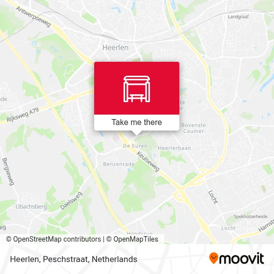 Heerlen, Peschstraat map