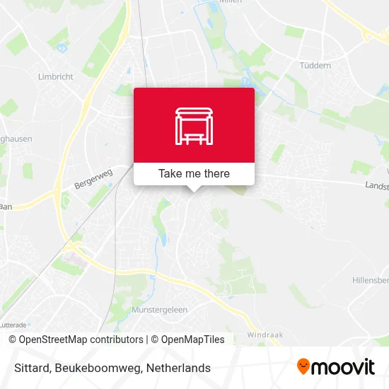 Sittard, Beukeboomweg map