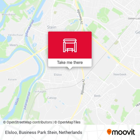Elsloo, Business Park Stein map