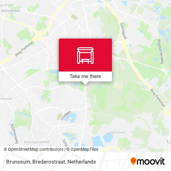 Brunssum, Brederostraat map
