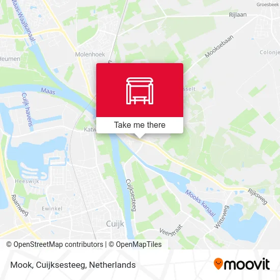 Mook, Cuijksesteeg map