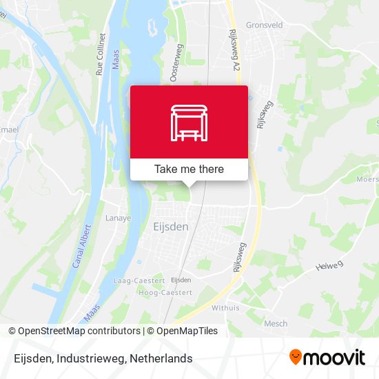 Eijsden, Industrieweg map
