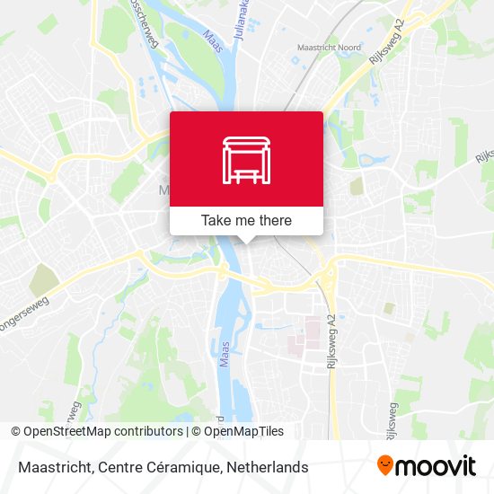 Maastricht, Centre Céramique map