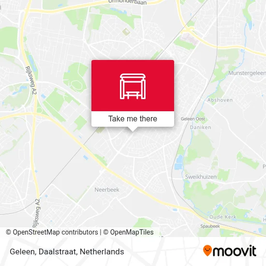 Geleen, Daalstraat map