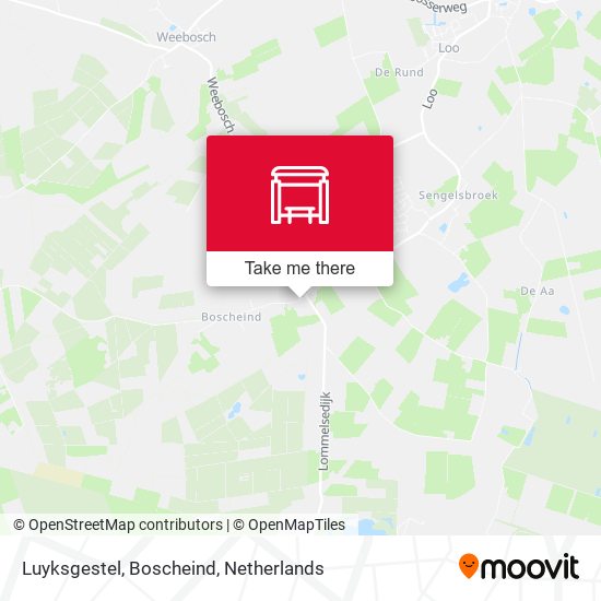 Luyksgestel, Boscheind map