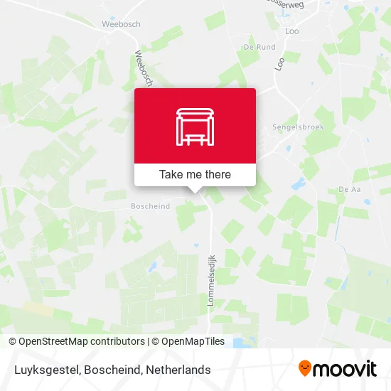 Luyksgestel, Boscheind map