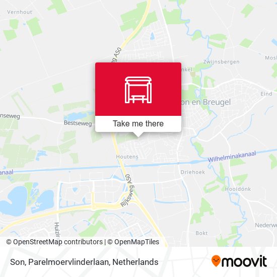 Son, Parelmoervlinderlaan map