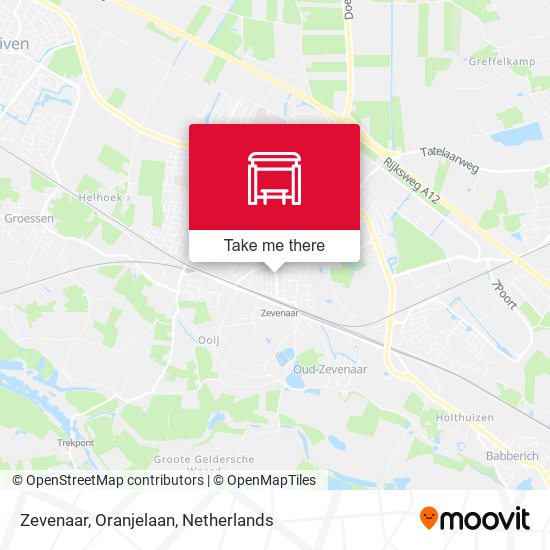 Zevenaar, Oranjelaan map