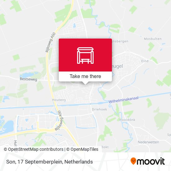 Son, 17 Septemberplein map
