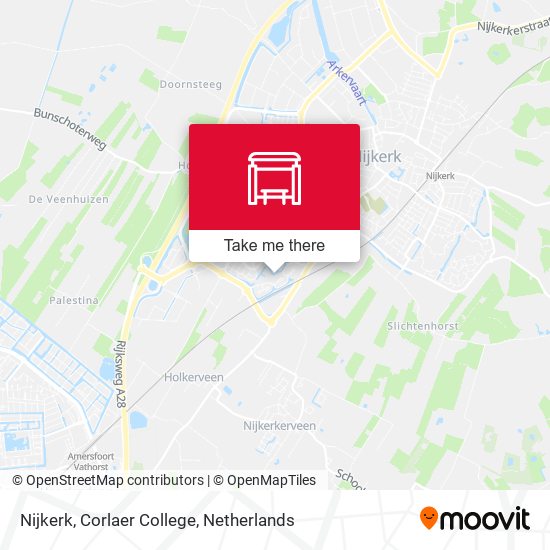 Nijkerk, Corlaer College map
