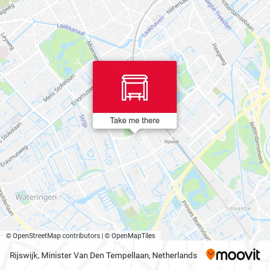 Rijswijk, Minister Van Den Tempellaan map