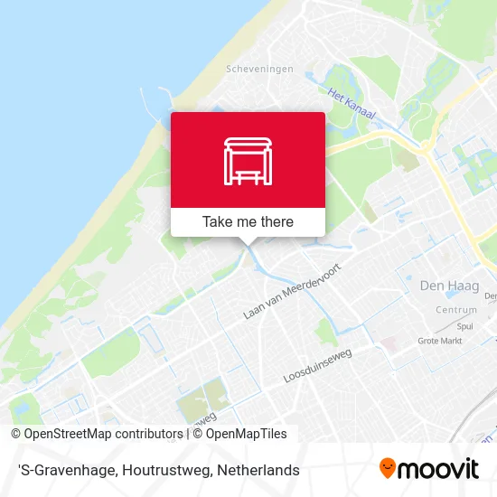 'S-Gravenhage, Houtrustweg map