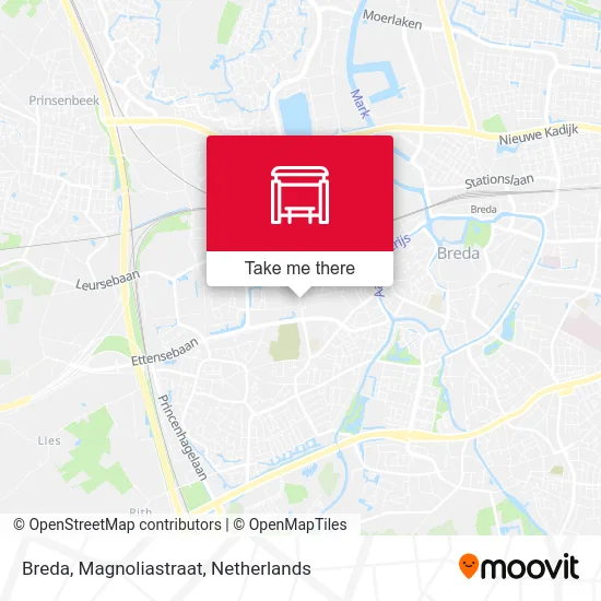 Breda, Magnoliastraat map