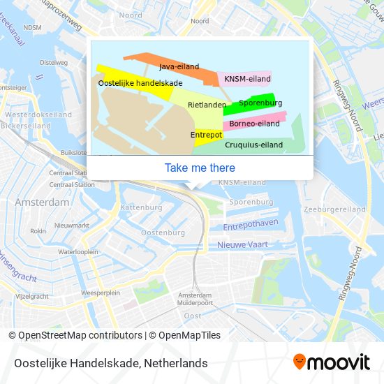 Oostelijke Handelskade map