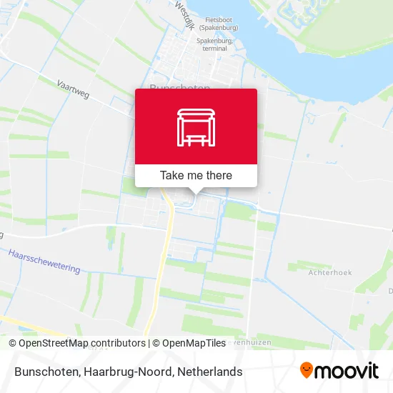 Bunschoten, Haarbrug-Noord map