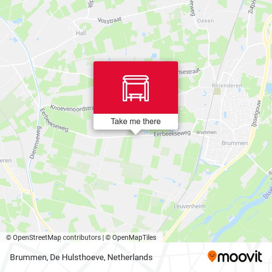Brummen, De Hulsthoeve map