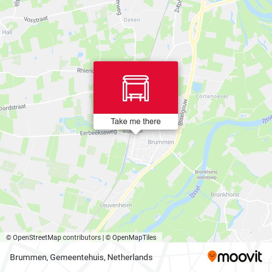 Brummen, Gemeentehuis map
