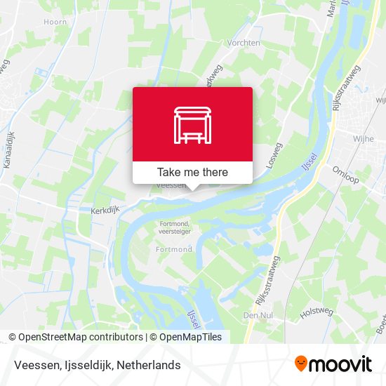 Veessen, Ijsseldijk map