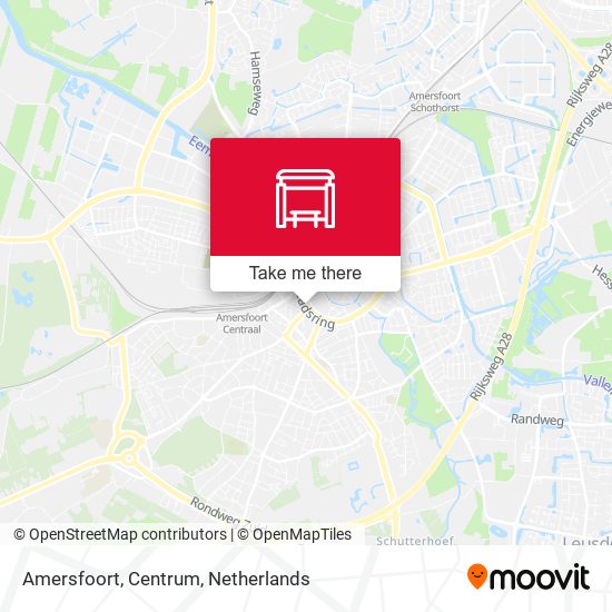 Amersfoort, Centrum map