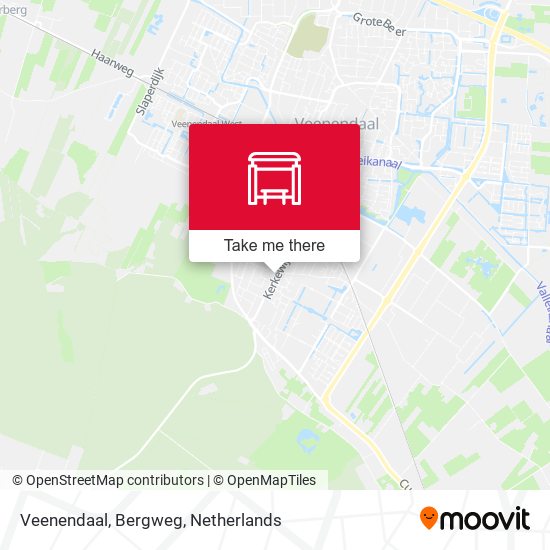 Veenendaal, Bergweg map