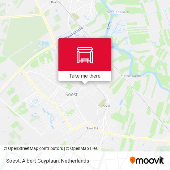 Soest, Albert Cuyplaan map