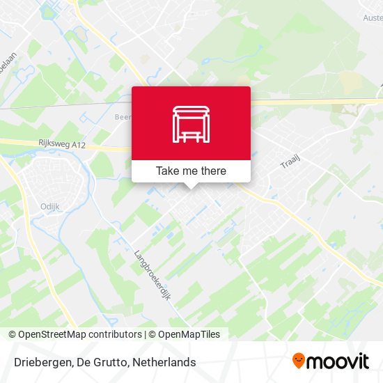 Driebergen, De Grutto map