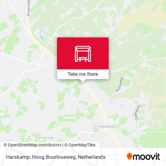 Harskamp, Hoog Buurloseweg map
