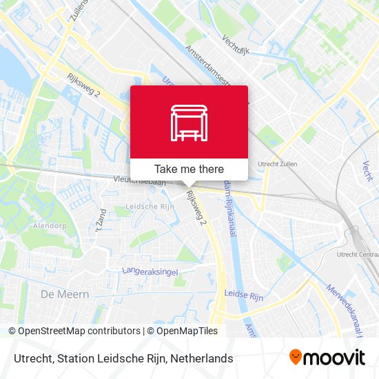 Utrecht, Station Leidsche Rijn Karte