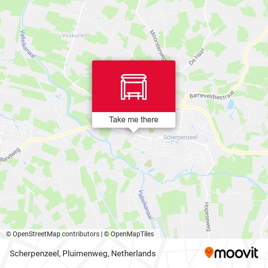 Scherpenzeel, Pluimenweg map